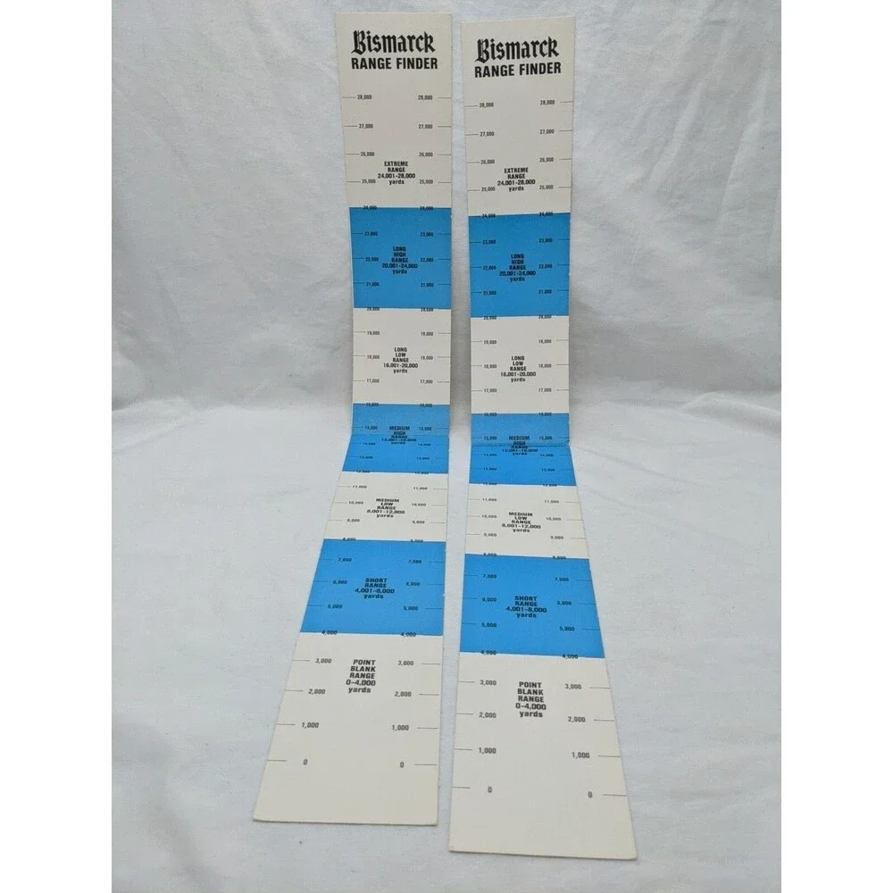 Avalon Hill 1978 Bismarck Board Game Complete